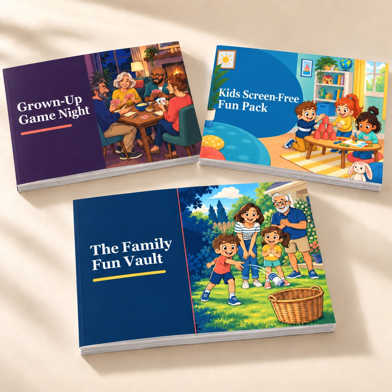 Three printable packs · digital download