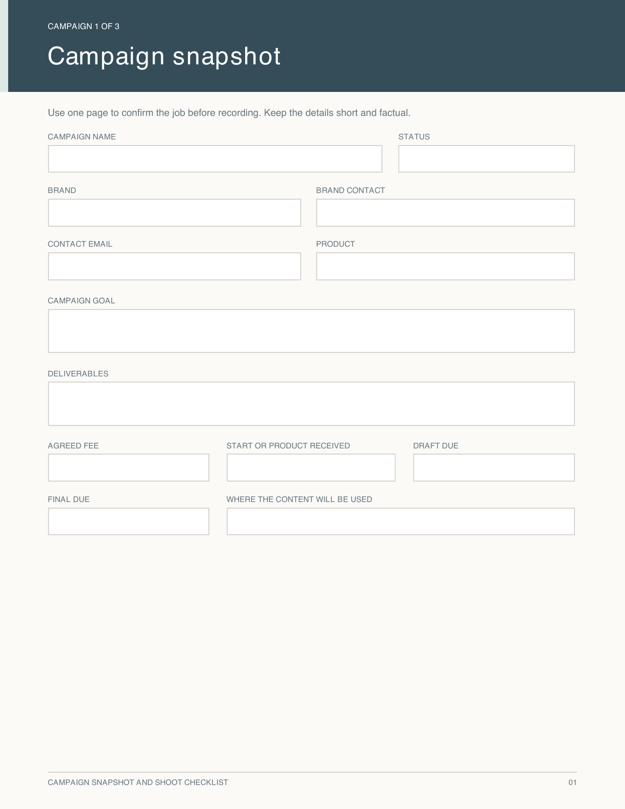 Creator Operations Toolkit