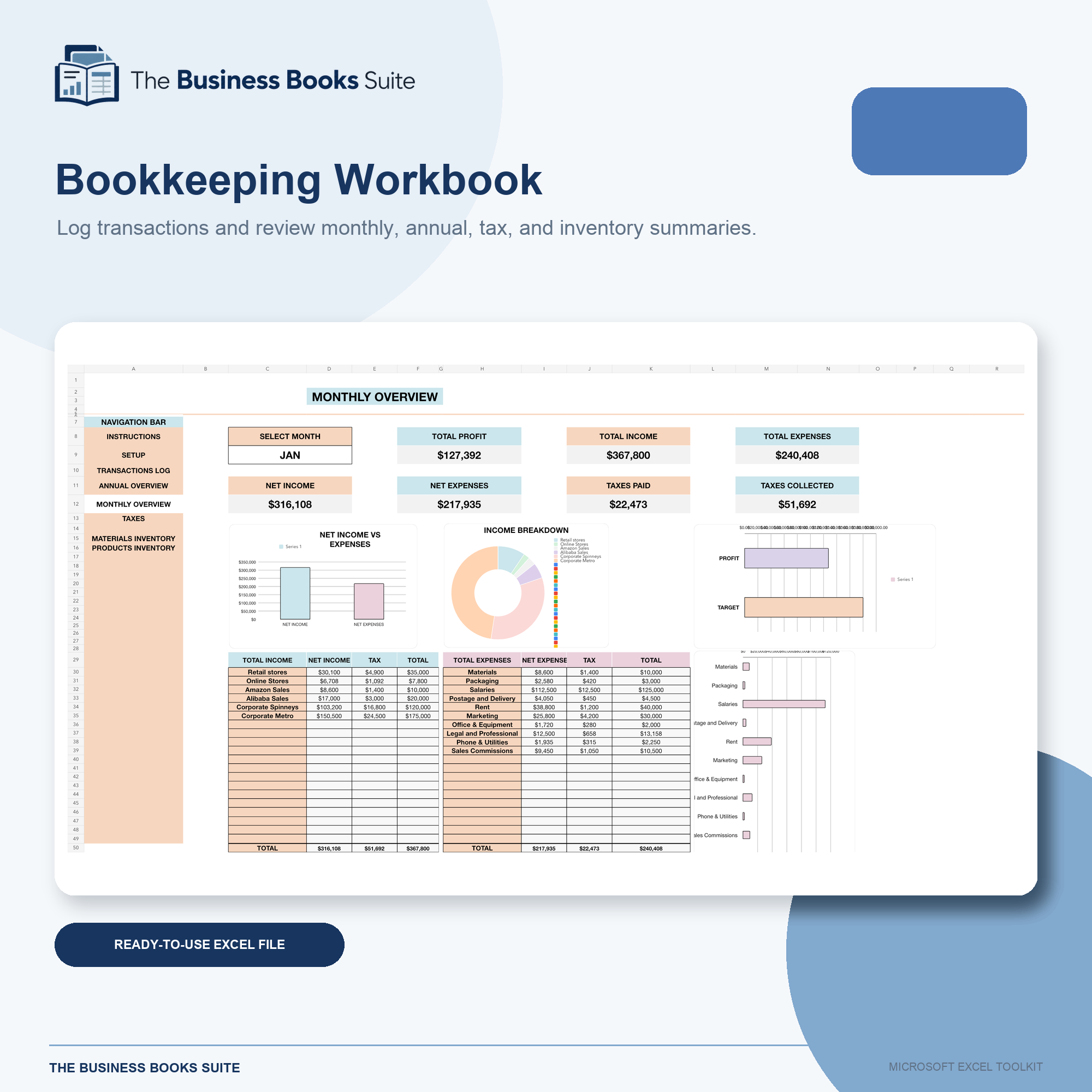 Bookkeeping Workbook