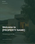 Guest Welcome and Messages Kit