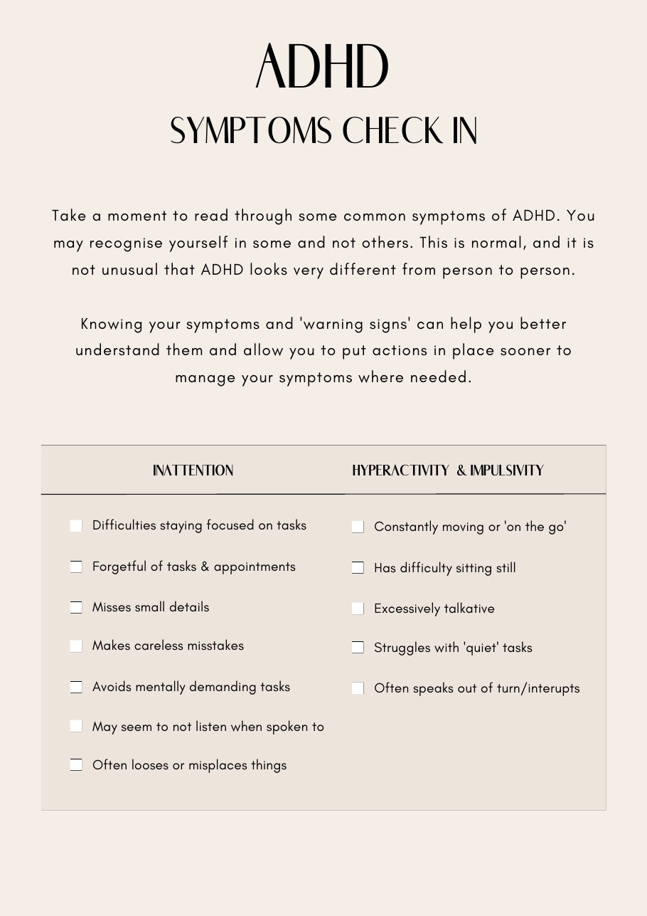 ADHD & Executive Functioning