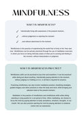 Mindfulness & Grounding