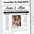 Wedding Newspaper Product Bundle