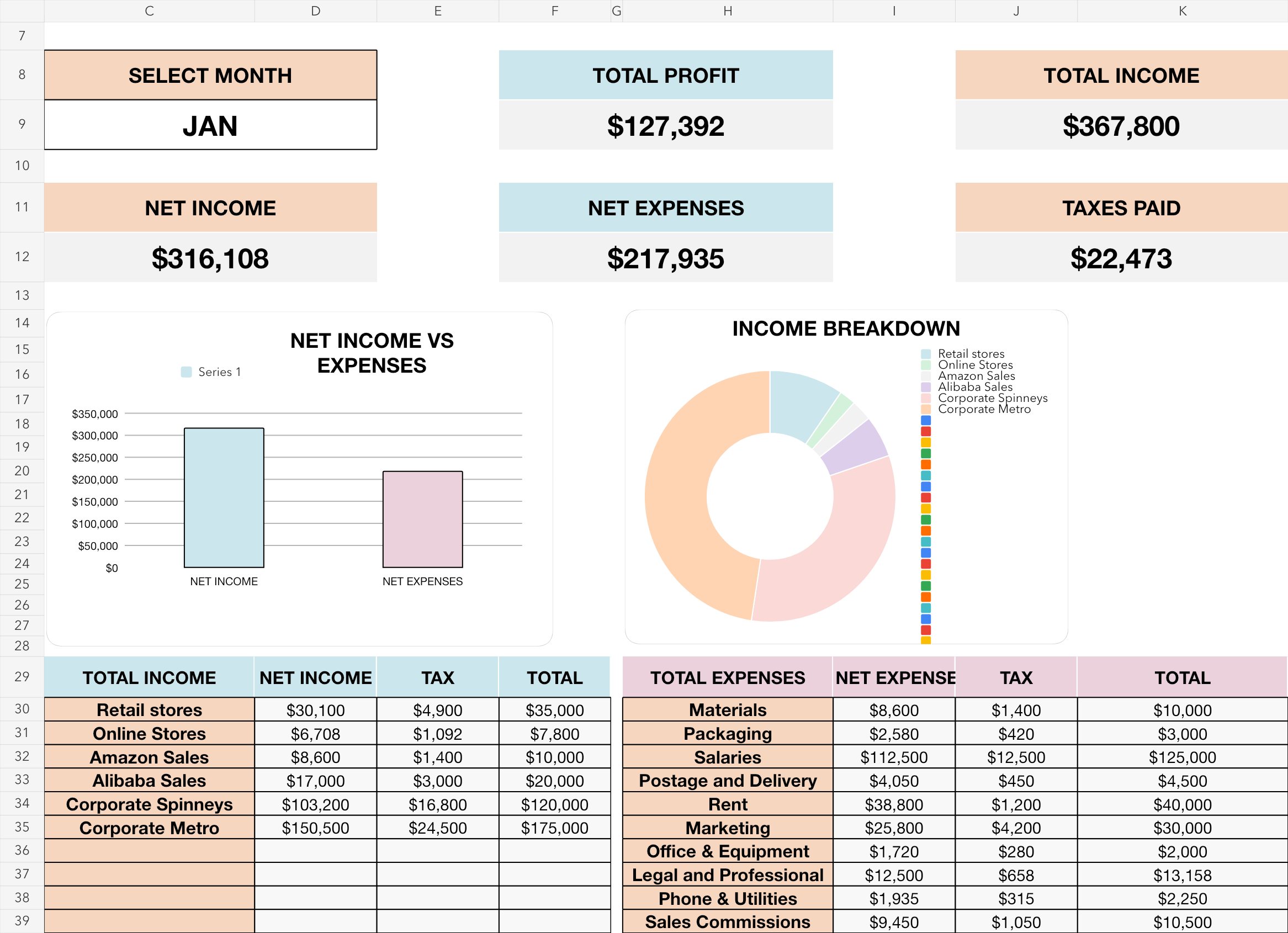 Bookkeeping Workbook